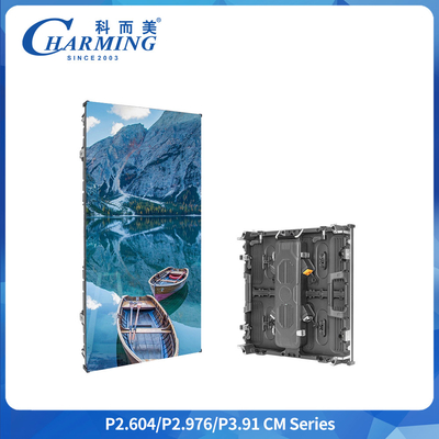 P3.91 500x1000 mm LED Video Wall Rental Display Aluminiowa stopnia