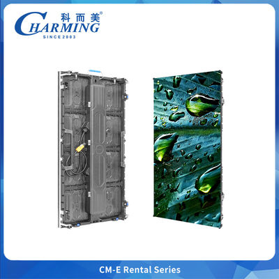Silna sztywność Aluminiowy stop Wynajem Led Display Kabinet Integracja kabli zasilania dla wydarzeń koncertowych