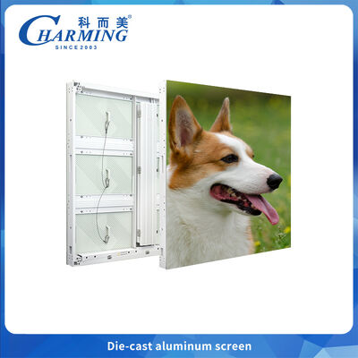 P6.66 Wynajem zewnętrznego wyświetlacza LED z splicingem łukowym i wysoką jasnością ponad 6000 Cd/m2 odporny na korozję