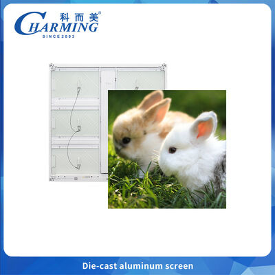 Ukryte okablowanie zewnętrznego wyświetlacza LED P6 do reklamy z wysoką jasnością z fabryki w Chinach