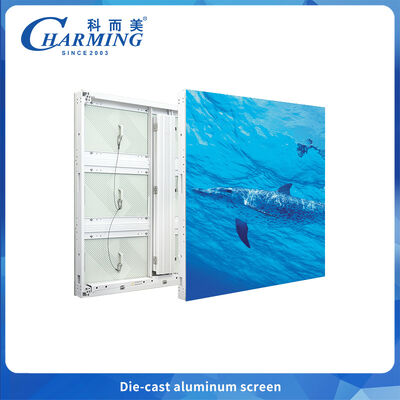 Najnowszy zewnętrzny wyświetlacz LED P10 z możliwością tworzenia łuków, wysokim kontrastem i łączeniem narożnym 90°, stopień ochrony IP65