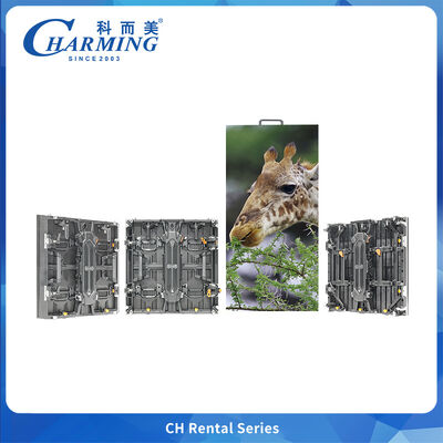 Zakrzywiony i elastyczny zewnętrzny ekran LED P2.6/P2.9/P3.9 z odlewanego aluminium 7680Hz wysoka częstotliwość odświeżania dla wydarzeń wynajmu