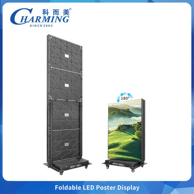 7680Hz Led Poster Screen P2.5 Zkładany Wnętrze przednie utrzymanie z GOB