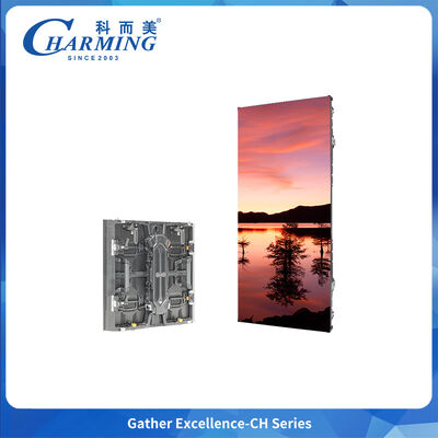 P3.91 Komercyjny wyświetlacz wodoodporny specjalny uchwyt zintegrowany z twardym połączeniem Led Die-Cast Aluminium Alloy Cabinet CH