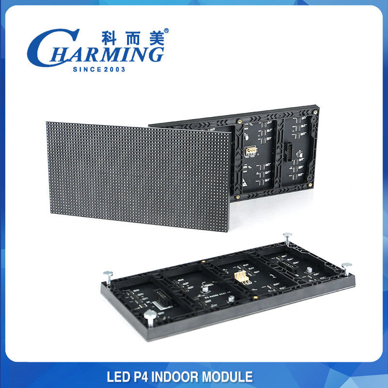 Nowy projekt P4 Rgb Led Panel 256x128mm Moduł LED ze środowiskiem wewnętrznym 3840Hz Bezpłatna jakość obrazu Ekran cyfrowy wyświetlacz