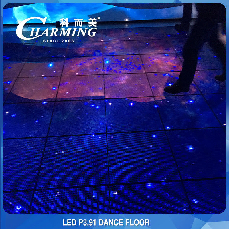 Panel ekranowy RGB Led Floor Tile Display Screen Waterproof IP65 3840Hz Support Weeding Dance Show