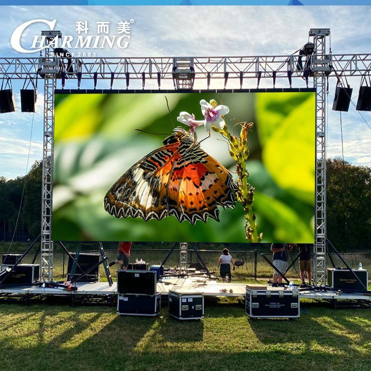 Quick Connect Truss P3.91 4K 3840Hz Wyświetlacz LED na ścianie wideo do wynajmu reklam