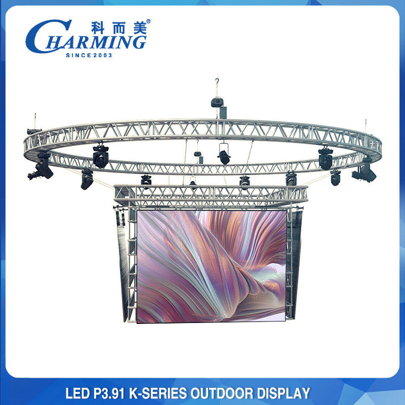 P3.91 Panel wewnętrzny do wydarzeń zewnętrznych Wynajem LED Video Wall Display