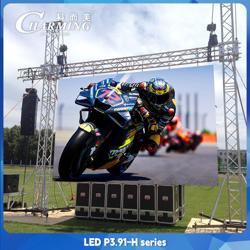 Duże wydarzenia wynajmu Ekran wideo LED wodoodporny IP65 Komercyjny ekran LED P3.91