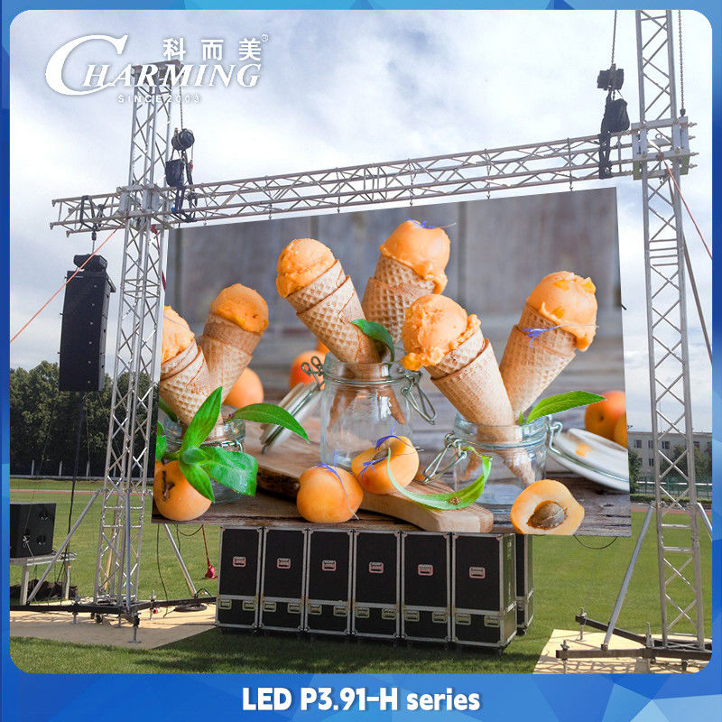 3840hz Full Color Led Video Wall HD P3.91 Duże zewnętrzne ekrany LED