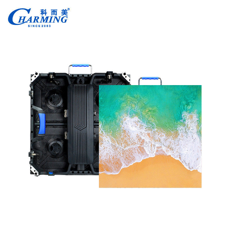 Full Color Hd LED Screen P3.91 Video With Die Casting Aluminium Cabinet For Advertising (Wideo z odlewem gumowym)