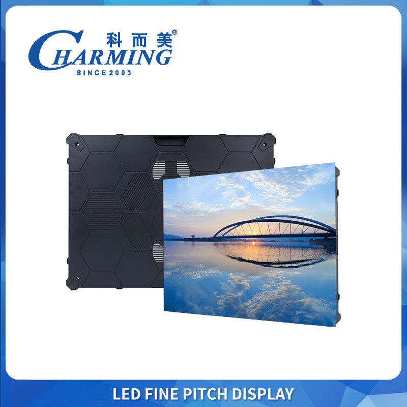 Wysokowydajny wewnętrzny wyświetlacz LED do stałej instalacji P2.5, konserwacja przednia, odświeżanie 8K do ściany wideo