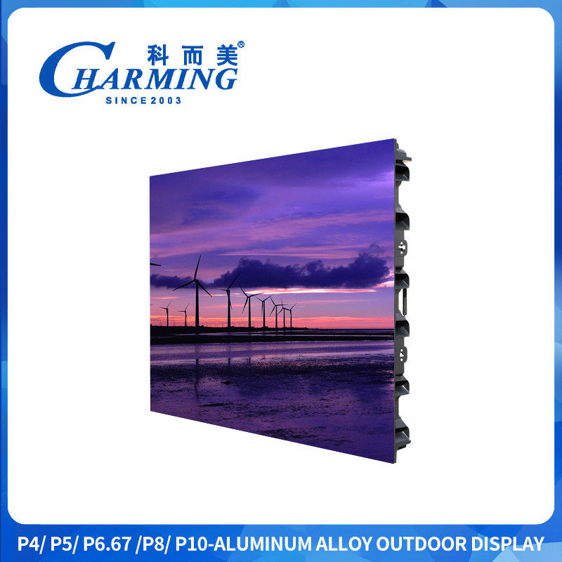 P4 Zewnętrzny panel wyświetlaczy LED 960x960mm Ekran LED sportowy z ponad 100000 godzinami żywotności