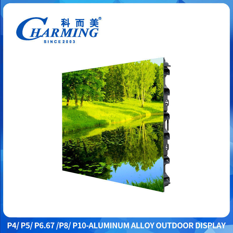 3D P4 Ekran LED zewnętrzny 960x960mm Ekran LED zewnętrzny Reklama z rozdzielczością 240x240