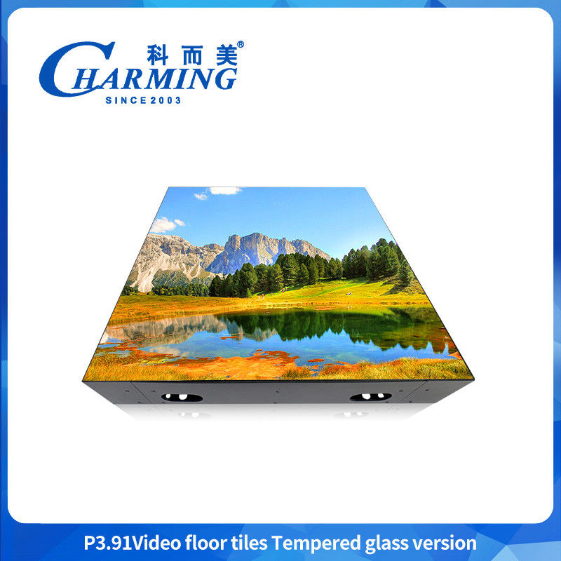 500X500MM P3.91 China Led Display Led Panel do reklamy GOB Magnetic Led Dance Floor For Party And Bar