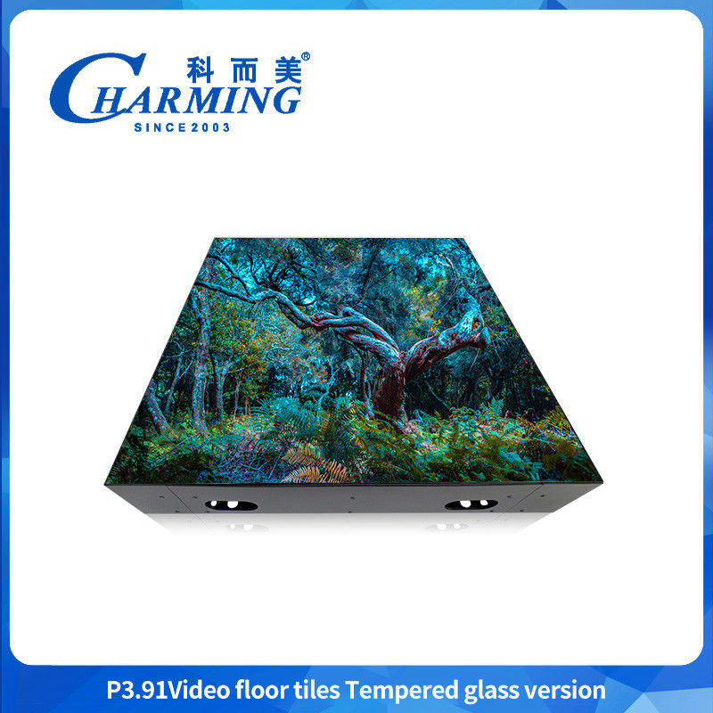 500*500mm Led Dance Floor In Wedding & Car Show 3840hz wodoodporne lusterko lustrzane Led Video Floor Tile