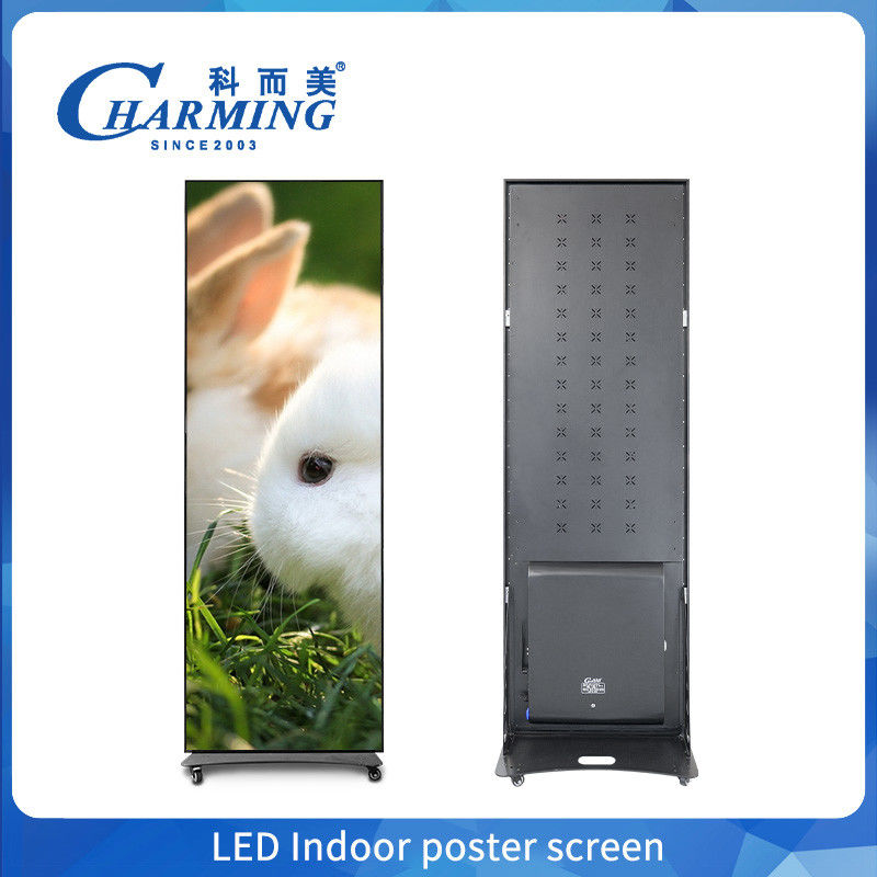 Wysokiej jakości inteligentny odtwarzacz reklamowy Led Screen Poster Display Full Color Indoor Led Display Poster Screen