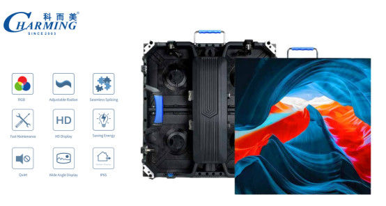 P3.91 Ekran LED zewnętrzny z wysoką częstotliwością odświeżania, szybka dostawa, pełnokolorowy wyświetlacz wideo, ściana LED do wynajęcia komercyjnej