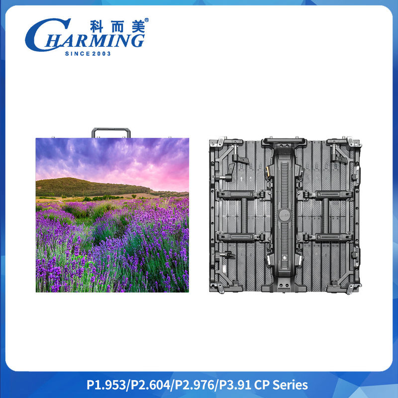 P2.6-3.91 Instalacja ramki podkładki 500*500/1000*84mm dowolny kształt IP65 SMD1921 Ekran wynajmu na zewnątrz