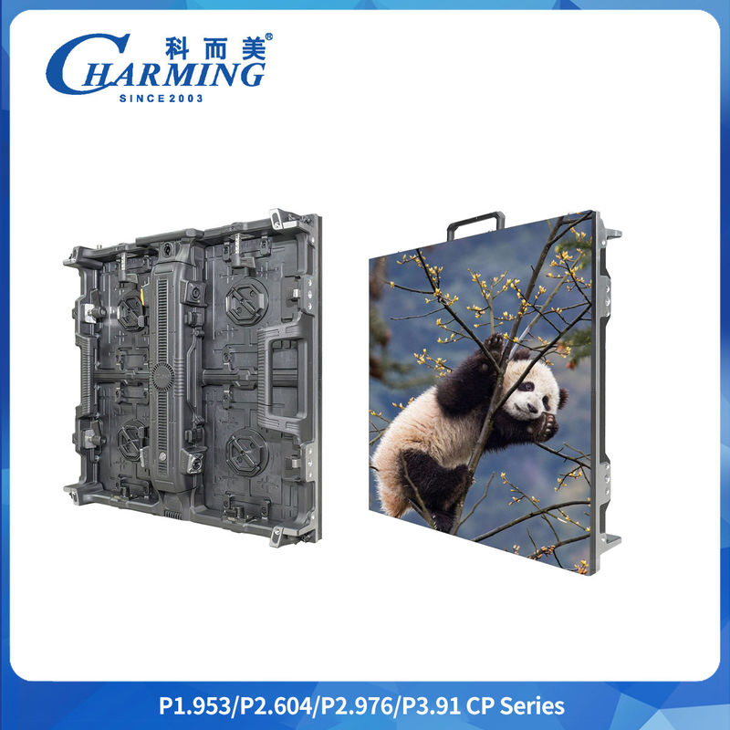IP65 P3.91mm Zewnętrzny LED Video Wall 65536Dot/m2 Aluminiowy Zestaw Pudełkowy 500x500mm/500x1000mm Video Led Screen For Advertising Board And Concert Rental