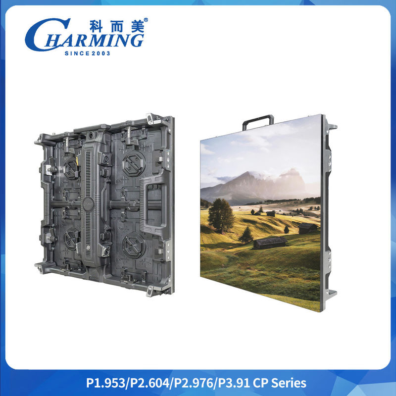 napięcie robocze ekranu AC 220V/(110V) ±15% P2.6/2.98/3.91 CP Series Outdoor LED Video Wall With Truss Connection Keyhole