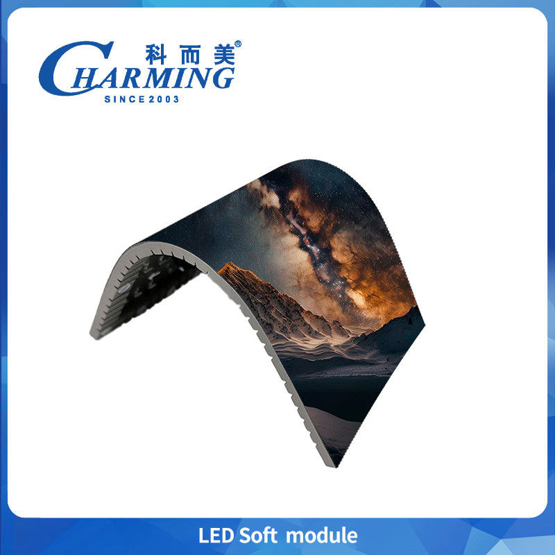 LED Soft Module P3 3Mm Indoor Full Color Display Board Ograniczona ściana wideo elastyczny ekran LED do reklamy