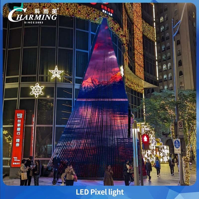 Gorąca sprzedaż RGBW LED Pixel Point Lights 30MM IP66 DC 24V Outdoor Christmas Holiday LED