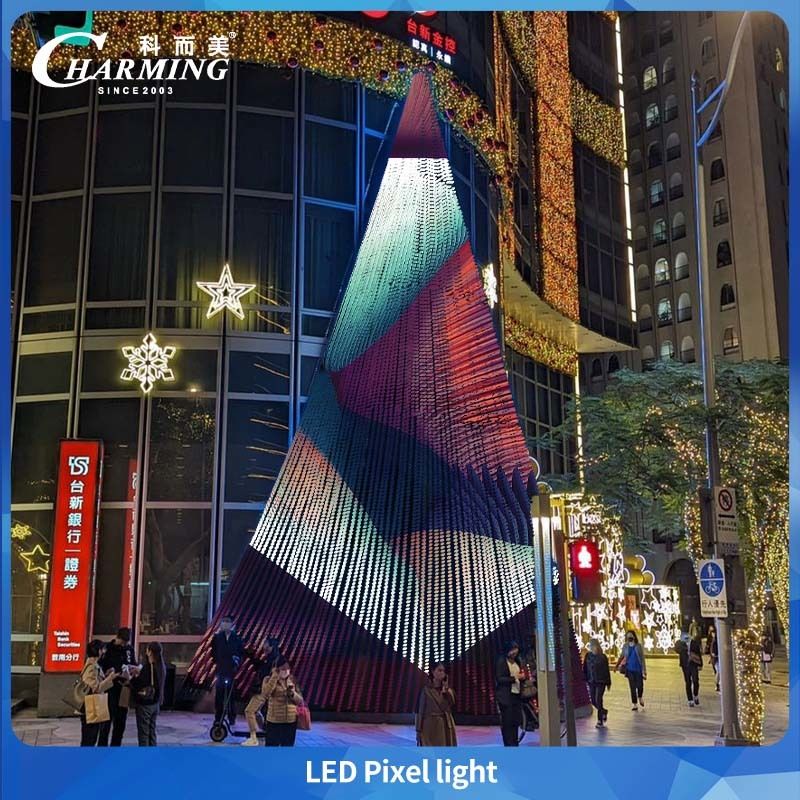 SMD3535 50C LED Pixel Lights IP66 wodoodporne sterowanie SPI dla zewnętrznych ścian