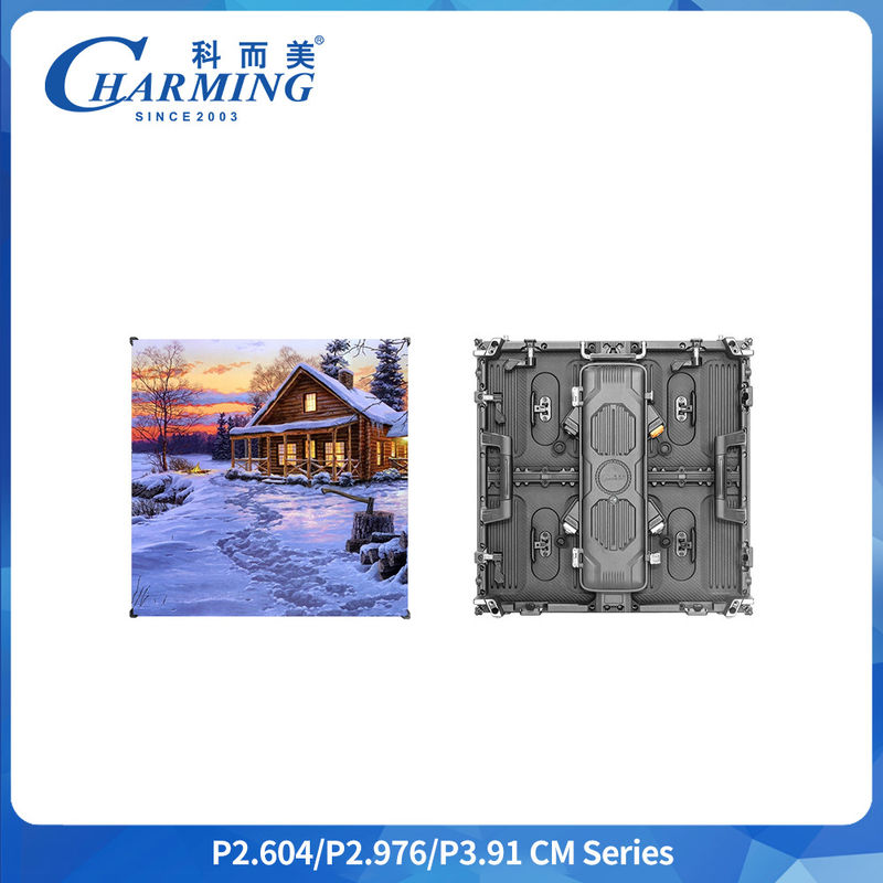 Wynajem Led Display Wewnętrzny Zewnętrzny W pełni Kolorowy Ledwall P3.9 P3.91 Led Video Wall 500*500mm 500*1000mm Wystawione Aluminiowe Ekrany