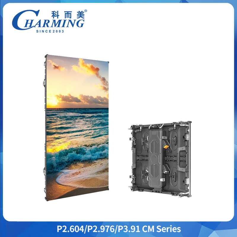 P3.91 500x1000 mm LED Video Wall Rental Display Aluminiowa stopnia