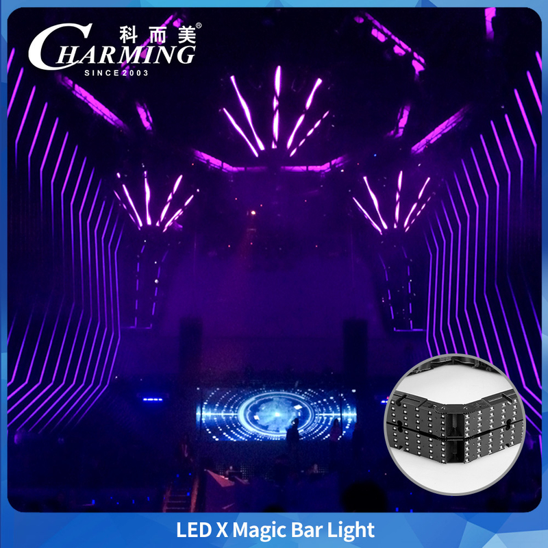 SMD3838 RGB Live House Decoration PC Crust Material Led Magic Bar Light