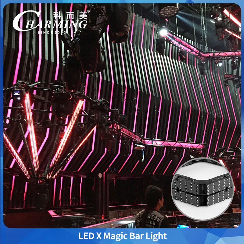 Łatwe do demontażu i montażu do różnych długości Urokliwy produkt LED X Magic Bar Modularny projekt Urokliwy produkt LED X Magic Bar RGB LED Pixel Bar For Entertainment Event