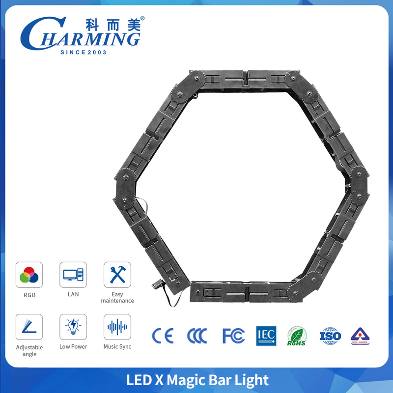 Regulowane kątowo listwy LED X MAGIC BAR SMD3838 od uroczego producenta, do użytku w pomieszczeniach
