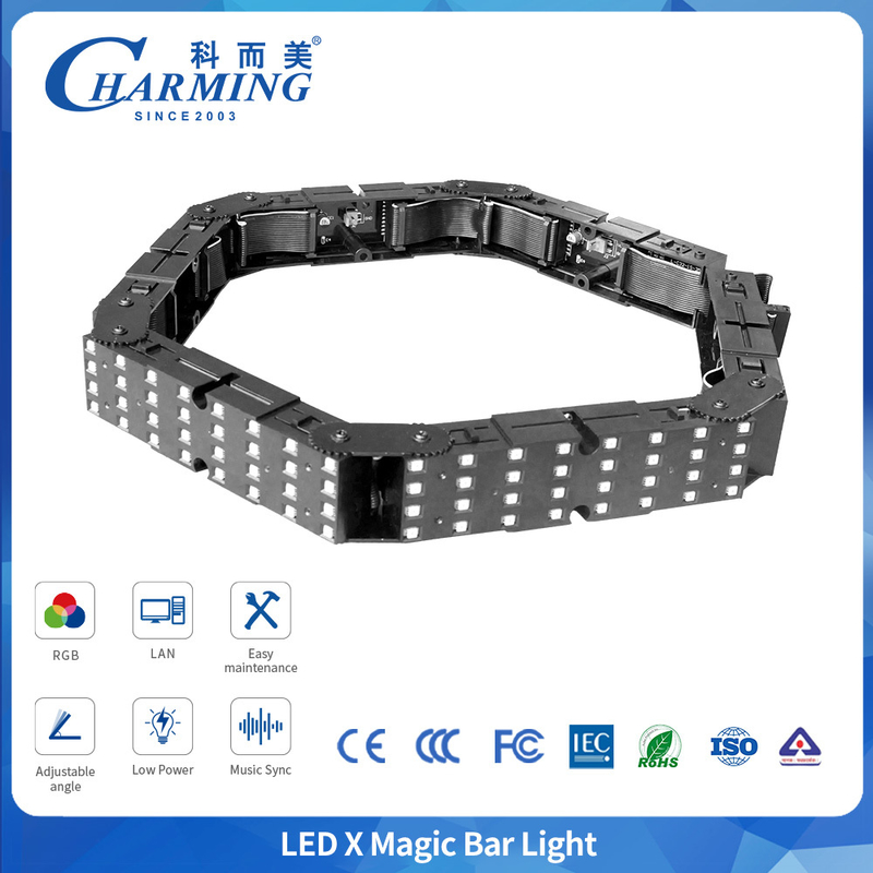 Osłona PC SMD3838 RGB Modułowa magiczna listwa LED do dekoracji holi hotelowych