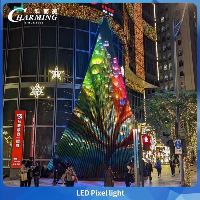 CM-30C RGBW LED Pixel Light 4000K Biały IP66 Wodoodporny Strukturalny Wysoka Jasność do Oświetlenia Zewnętrznego Ściany