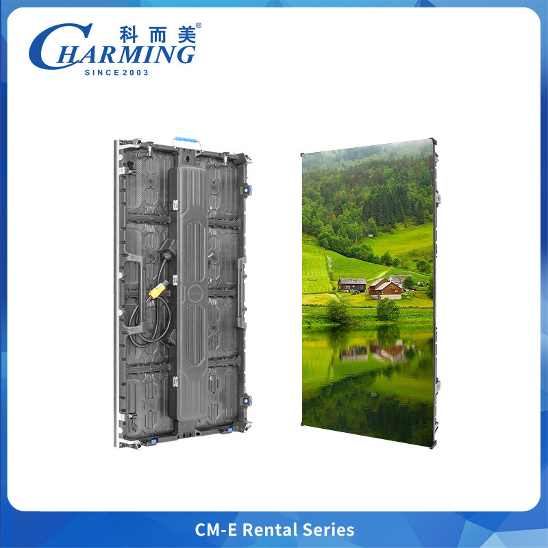 500x500mm/500x1000m 6,4 kg Wynajem Led Display Kabinet Integracja kablu zasilającego dla koncertów