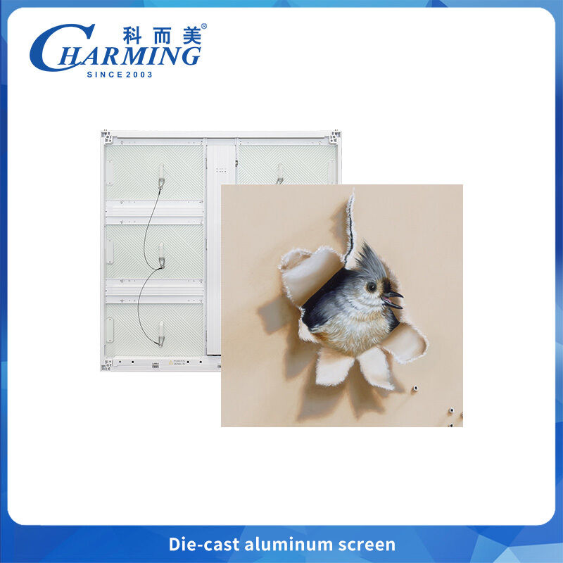 Zewnętrzny wyświetlacz LED P6 Cienkie i lekkie do reklamy z żeberkami rozpraszającymi ciepło