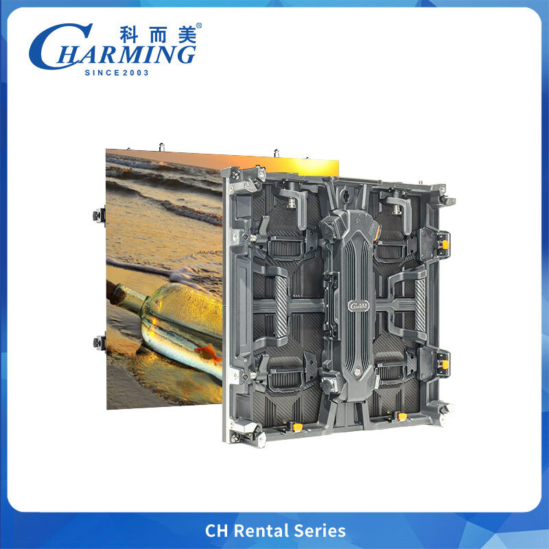 Zakrzywiony i elastyczny zewnętrzny ekran LED P2.6/P2.9/P3.9 z odlewanego aluminium 7680Hz wysoka częstotliwość odświeżania dla wydarzeń wynajmu