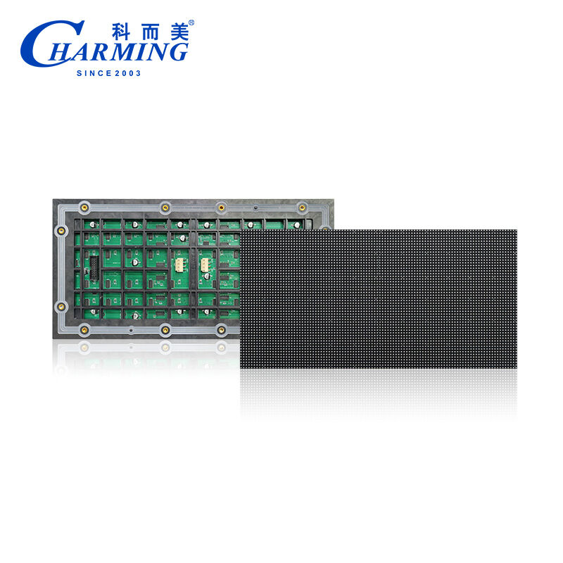 Charming P3.076 Moduł LED zewnętrzny w pełnym kolorze IP65 wodoodporny 5500CD Jasność 2 lata gwarancji