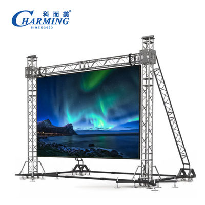 SMD1921 Wyświetlacz LED do wypożyczania na zewnątrz Multiscene 3840HZ P3.91