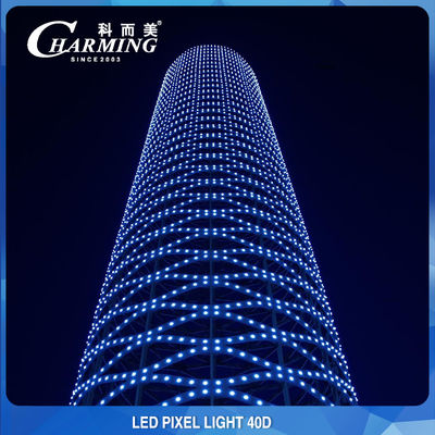 Outdoor Building LED Pixel Lights DC24V 40D Sterowanie SPI Trwałe