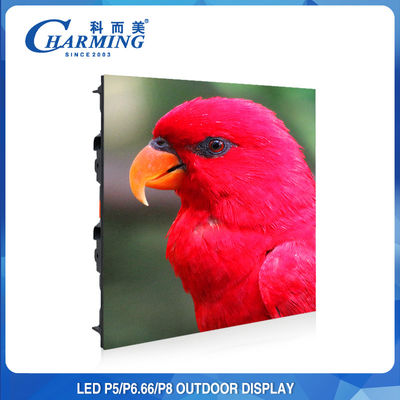960x960MM Zewnętrzny ekran LED na ścianie wideo Wyświetlacz 3840Hz Pith Pith P5MM