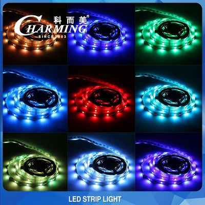 Taśma LED RGB 14W IP42 DC12V o szerokości 10 mm do klubu nocnego