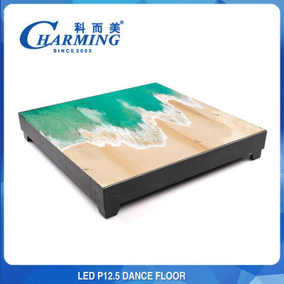 Praktyczny Ekran LED Dance Floor IP54 200W Trwały 500x500x84MM