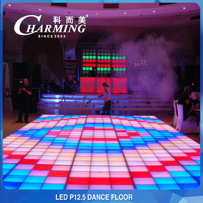 200W Light Up LED Dance Floor Rental P12.5 Na scenę weselną