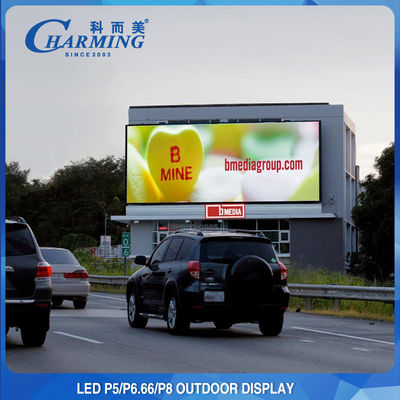 Multiscenowe zewnętrzne panele ścienne wideo Pixel Pith 8MM SMD1921