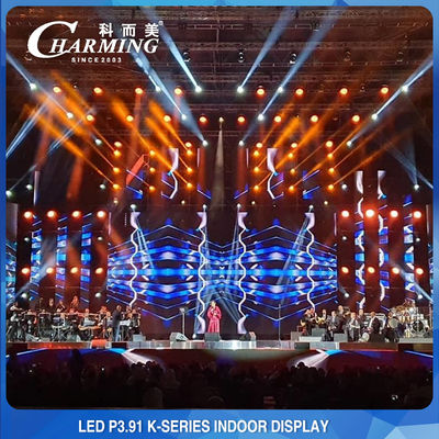 Stage Outdoor LED Video Wall Display RGB P3.91 Rozdzielczość 256x128