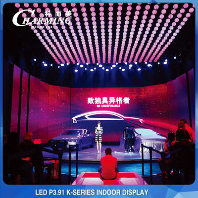 CE 500x1000mm Wynajem Wyświetlacz LED 3840hz P3.91 256x128 Do wynajęcia