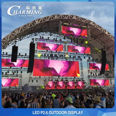 IP65 16-bitowy wyświetlacz ścienny LED HD Multiscene Pixel Pitch 2,6 mm