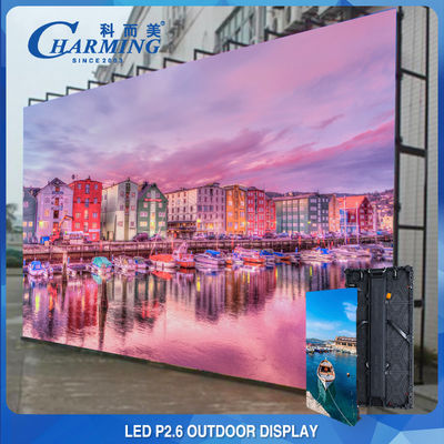 14-16-bitowy wyświetlacz LED 4k do wypożyczenia na zewnątrz P3.91 Grubość 86 mm